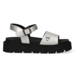 Παιδικά Πέδιλα Calvin Klein Κορίτσι V3A2-83257-1372904 Ασημί (30-39)