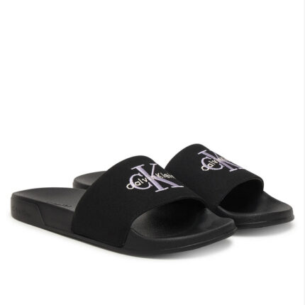 Γυναικείες Παντόφλες Slide Calvin Klein HW0HW02958-06U Μαύρες
