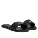 Γυναικεία Δερμάτινα Σανδάλια Calvin Klein HW0HW02925-0GJ Μαύρα