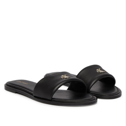 Γυναικεία Δερμάτινα Σανδάλια Calvin Klein HW0HW02925-0GJ Μαύρα