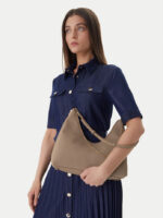 Γυναικεία Τσάντα Ώμου Calvin Klein LV04F3495G-VFU Μπεζ