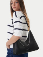 Γυναικεία Τσάντα Ώμου Calvin Klein LV04F3495G-UB1 Μαύρη
