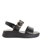 Γυναικεία Σανδάλια Flatforms Marco Tozzi 2-28708-46-001 Μαύρα