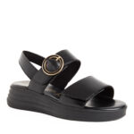 Γυναικεία Σανδάλια Flatforms Marco Tozzi 2-28708-46-001 Μαύρα