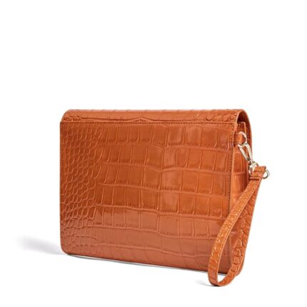 Γυναικείος Φάκελος Ted Baker Crinkle 282823-TAN Κάμελ