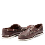 Ανδρικά Δερμάτινα Μοκασίνια Timberland Classic Boat TB074035214 Brown
