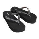 Γυναικείες Σαγιονάρες Calvin Klein HW0HW03120-0GJ Μαύρες
