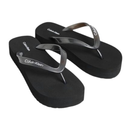Γυναικείες Σαγιονάρες Calvin Klein HW0HW03120-0GJ Μαύρες
