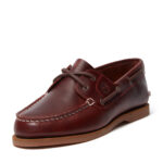 Γυναικεία Δερμάτινα Μοκασίνια Timberland Classic Boat TB0A2Q9XEIW Burgundy Gull Grain