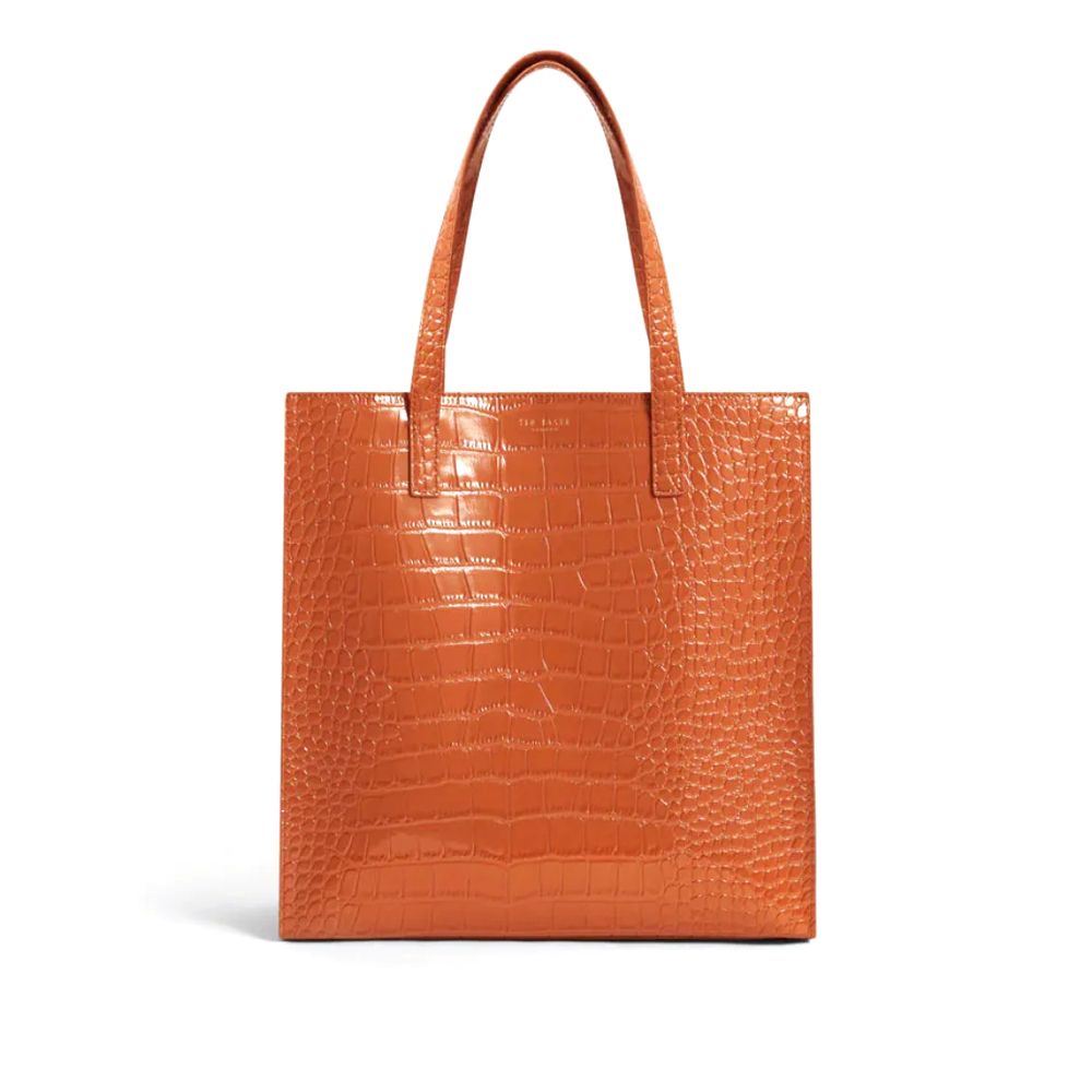 Γυναικεία Τσάντα Ώμου Ted Baker Wenella Large Icon 282817-Tan Ταμπά Κροκό Γυναικεία Τσάντα Ώμου Ted Baker Wenella Large Icon 282817-Tan Ταμπά Κροκό