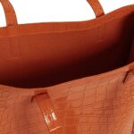 Γυναικεία Τσάντα Ώμου Ted Baker Wenella Large Icon 282817-Tan Ταμπά Κροκό