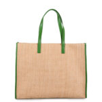 Γυναικεία Τσάντα Ώμου Ted Baker Pallmer Raffia Large Icon 284036-Green