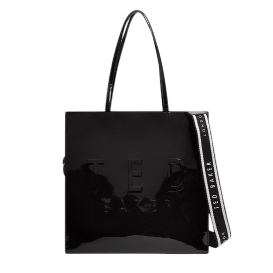 Γυναικεία Τσάντα Ώμου Ted Baker Iconny Large Icon 283615-Black Γυναικεία Τσάντα Ώμου Ted Baker Iconny Large Icon 283615-Black