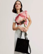 Γυναικεία Τσάντα Ώμου Ted Baker Iconica Small Icon 283616-Black