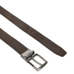Αδρική Δερμάτινη Ζώνη Διπλής Όψης Tommy Hilfiger 3.5cm AM0AM13012-0HD Μαύρο/Καφέ