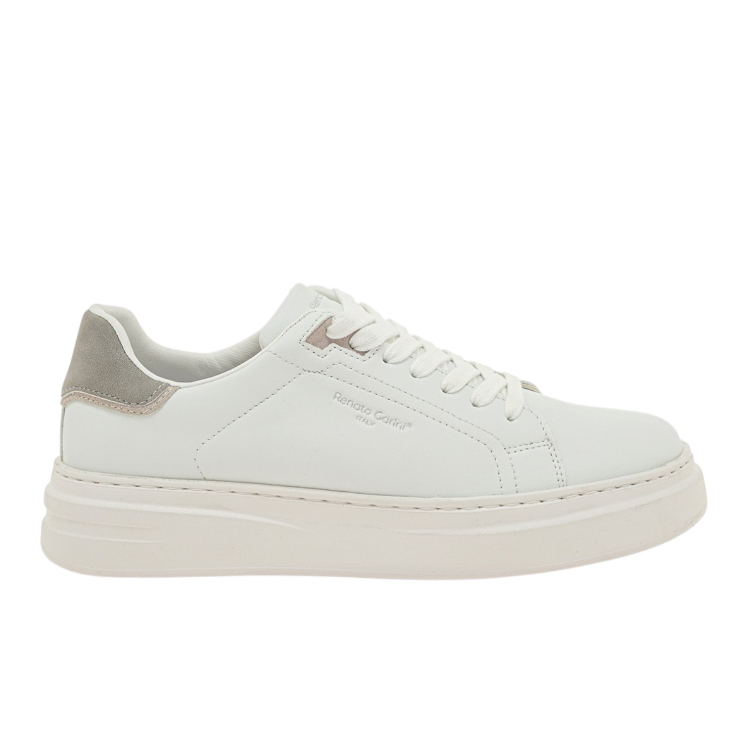 Ανδρικά Sneakers Renato Garini Daves-711 Λευκό Γκρί Nubuck W570011736W3 Ανδρικά Sneakers Renato Garini Daves-711 Λευκό Γκρί Nubuck W570011736W3