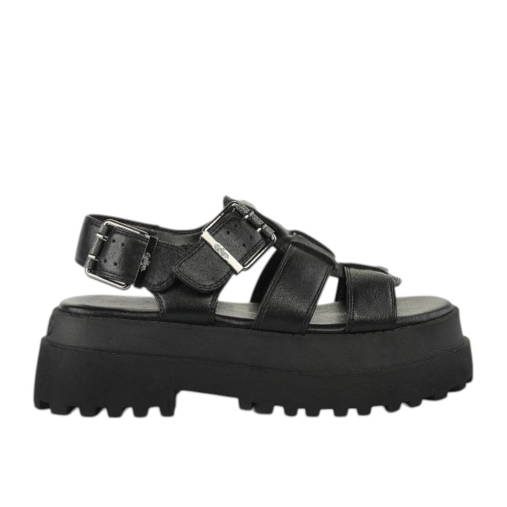 Γυναικεία Flatforms Buffalo Pluto Fisher BN1602334 Μαύρα Γυναικεία Flatforms Buffalo Pluto Fisher BN1602334 Μαύρα