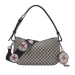Γυναικεία Τσάντα Ώμου DKNY Nessa R6136O36-XLB Μαύρο Logo