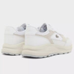 Ανδρικά Δερμάτινα Sneakers Lacoste Run Set 750SMA022065T Λευκά