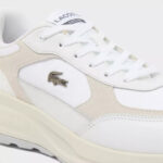 Ανδρικά Δερμάτινα Sneakers Lacoste Run Set 750SMA022065T Λευκά
