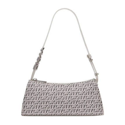 Γυναικεία Τσάντα Ώμου DKNY Avril Shoulder Bag R5235G57-MMW Off White Logo