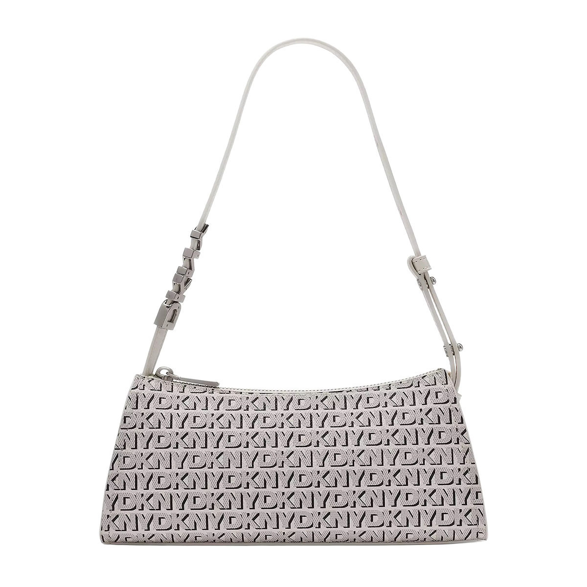 Γυναικεία Τσάντα Ώμου DKNY Avril Shoulder Bag R5235G57-MMW Off White Logo Γυναικεία Τσάντα Ώμου DKNY Avril Shoulder Bag R5235G57-MMW Off White Logo