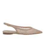 Γυναικεία Παπούτσια Slingback EXE Miami-222 Πλατίνα Στρας W47002221Z36
