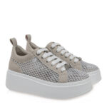 Γυναικεία Sneakers Renato Garini 88-61RG05C Off White Φιλτιρέ Στρας W119R61534V4