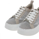 Γυναικεία Sneakers Renato Garini 88-61RG05C Off White Φιλτιρέ Στρας W119R61534V4