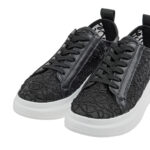 Γυναικεία Sneakers Renato Garini 66-61RG18 Μαύρη Δαντέλα Λευκό W119R18025W3