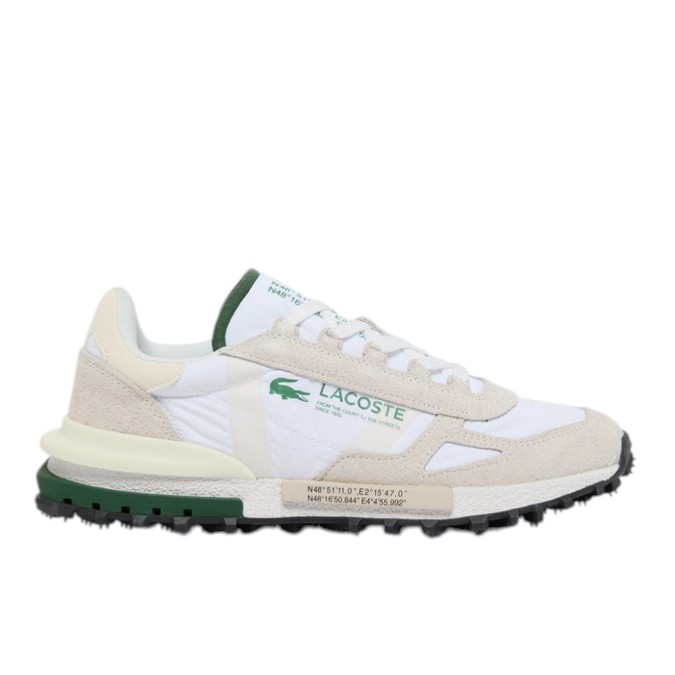 Ανδρικά Sneakers Lacoste Elite Active 751SMA004121G Λευκά Ανδρικά Sneakers Lacoste Elite Active 751SMA004121G Λευκά