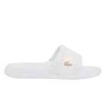 Γυναικείες Παντόφλες Slide Lacoste 751CFA003121G Λευκές