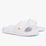 Γυναικείες Παντόφλες Slide Lacoste 751CFA003121G Λευκές