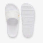 Γυναικείες Παντόφλες Slide Lacoste 751CFA003121G Λευκές