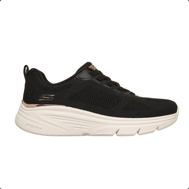 Γυναικεία Ανατομικά Sneakers Skechers 117720-BLK Μαύρα Γυναικεία Ανατομικά Sneakers Skechers 117720-BLK Μαύρα