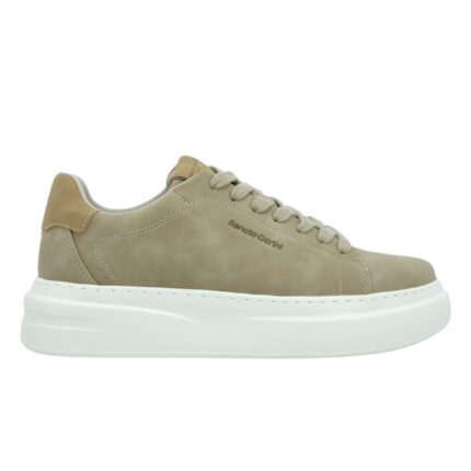 Ανδρικά Sneakers Renato Garini Daveb-018 Μπεζ Nubuck W570001834X2