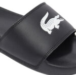 Γυναικείες Παντόφλες Slides Lacoste 49CFA0042312 Μαύρες