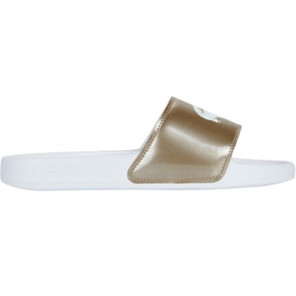 Γυναικείες Παντόφλες Slides Lacoste 751CFA0036K78 Χρυσές