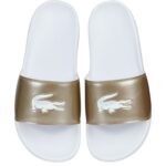 Γυναικείες Παντόφλες Slides Lacoste 751CFA0036K78 Χρυσές