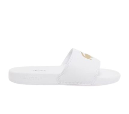 Γυναικείες Παντόφλες Slides Lacoste 751CFA0003ALM Λευκές