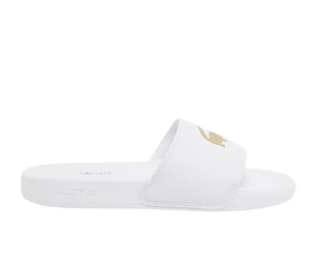Γυναικείες Παντόφλες Slides Lacoste 751CFA0003ALM Λευκές Γυναικείες Παντόφλες Slides Lacoste 751CFA0003ALM Λευκές