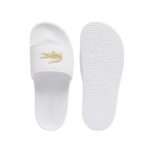Γυναικείες Παντόφλες Slides Lacoste 751CFA0003ALM Λευκές