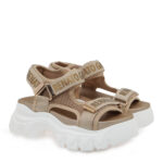 Γυναικεία Flatforms Renato Garini DMD-25061101-Gold Πλατίνα W428A1014L46