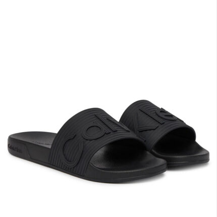 Ανδρικές Παντόφλες Slide Calvin Klein HM0HM02113-0GJ Μαύρες