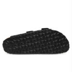 Γυναικεία Ανατομικά Σανδάλια Birkenstock Arizona Bs 1030563 Leo Black Narrow Fit