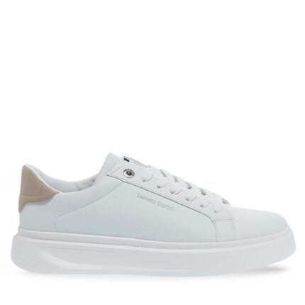 Ανδρικά Sneakers Renato Garini Bristol-708 Λευκό Μπεζ Nubuck W570070826J9