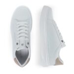 Ανδρικά Sneakers Renato Garini Bristol-708 Λευκό Μπεζ Nubuck W570070826J9