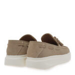 Ανδρικά Δερμάτινα Loafers Renato Garini Bristol-2868AB Μπεζ Καστόρι W57002682585