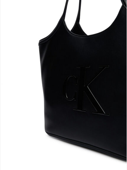 Γυναικεία Τσάντα Ώμου Calvin Klein LV04F3562G-UB1 Μαύρη