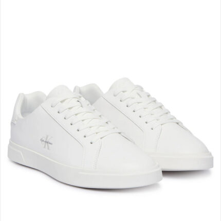 Γυναικεία Δερμάτινα Sneakers Calvin Klein HW0HW03295-0K4 Λευκά